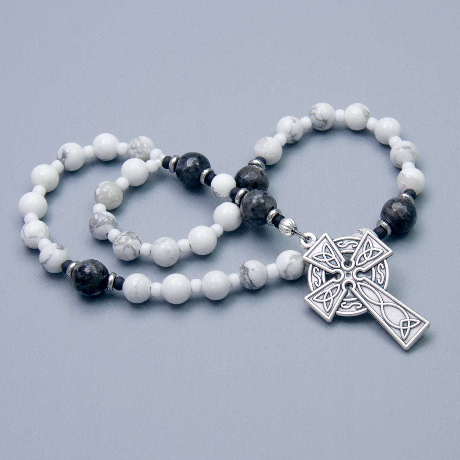 Howlite Anglican Prayer Beads