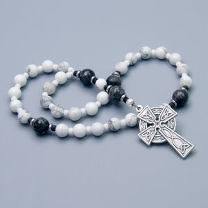 Howlite Anglican Prayer Beads