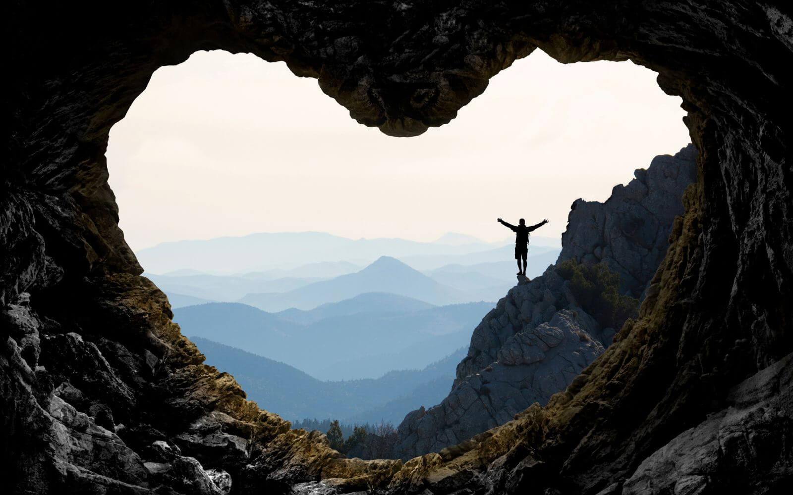 Climbing to the top to reach success