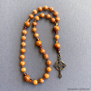 Be Strong Prayer Beads