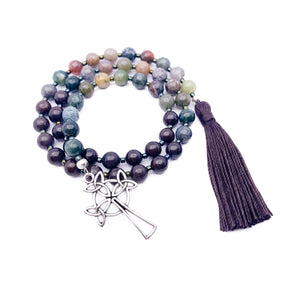 Paternoster Prayer Beads - Agate & Jasper