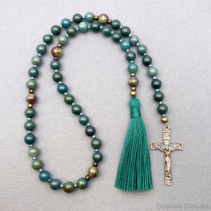 Paternoster Prayer Chaplet - Bloodstone