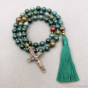 Paternoster Prayer Chaplet - Bloodstone