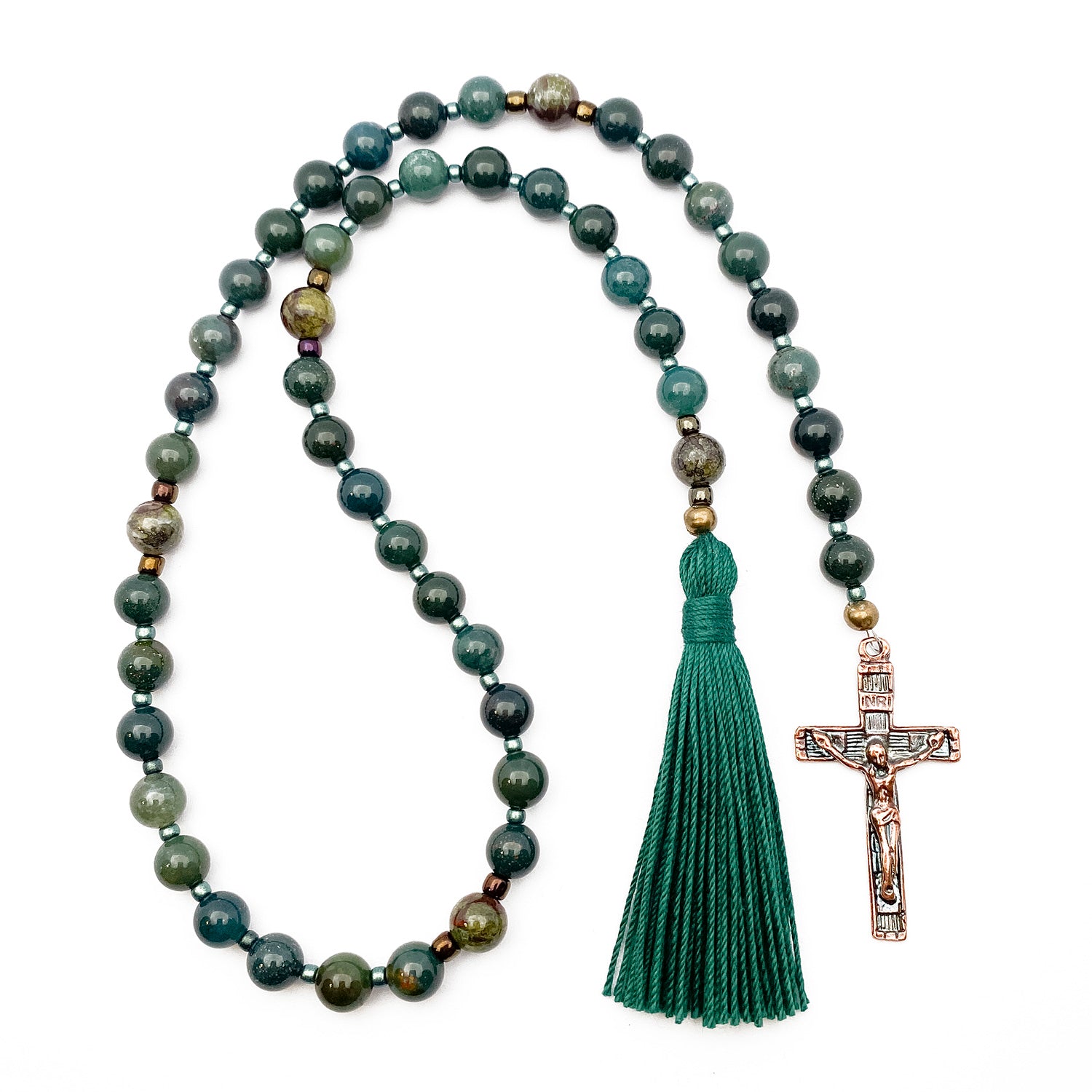 Paternoster Prayer Chaplet - Bloodstone