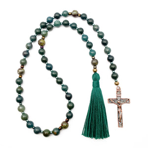 Paternoster Prayer Chaplet - Bloodstone
