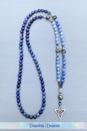 Triquetra Prayer Necklace by Unspoken Elements