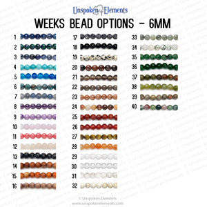 Weeks Bead Options 6mm