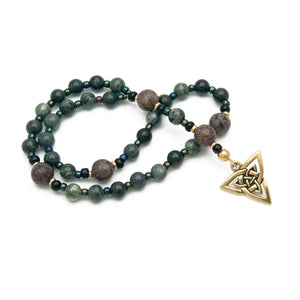 Triquetra Prayer Beads by Unspoken Elements