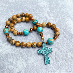 Shield of Strength Prayer Beads
