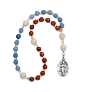 Divine Mercy Prayer Beads by Unspoken Elements
