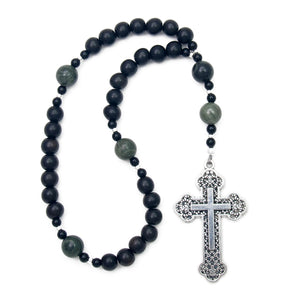 Ebony & Jasper Prayer Beads (8MM)