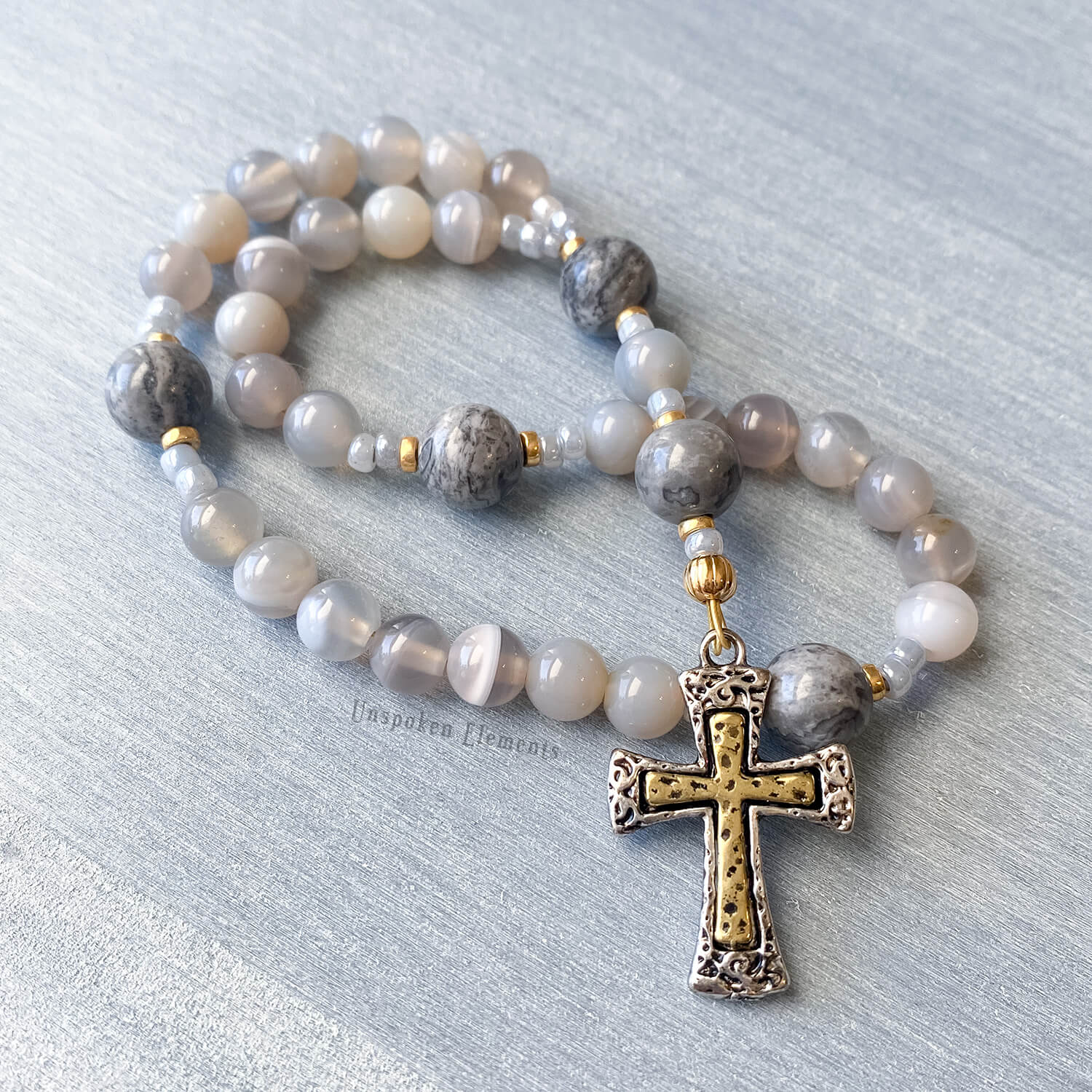 Traditional Prayer for Praying the Anglican Rosary - Unspoken Elements
