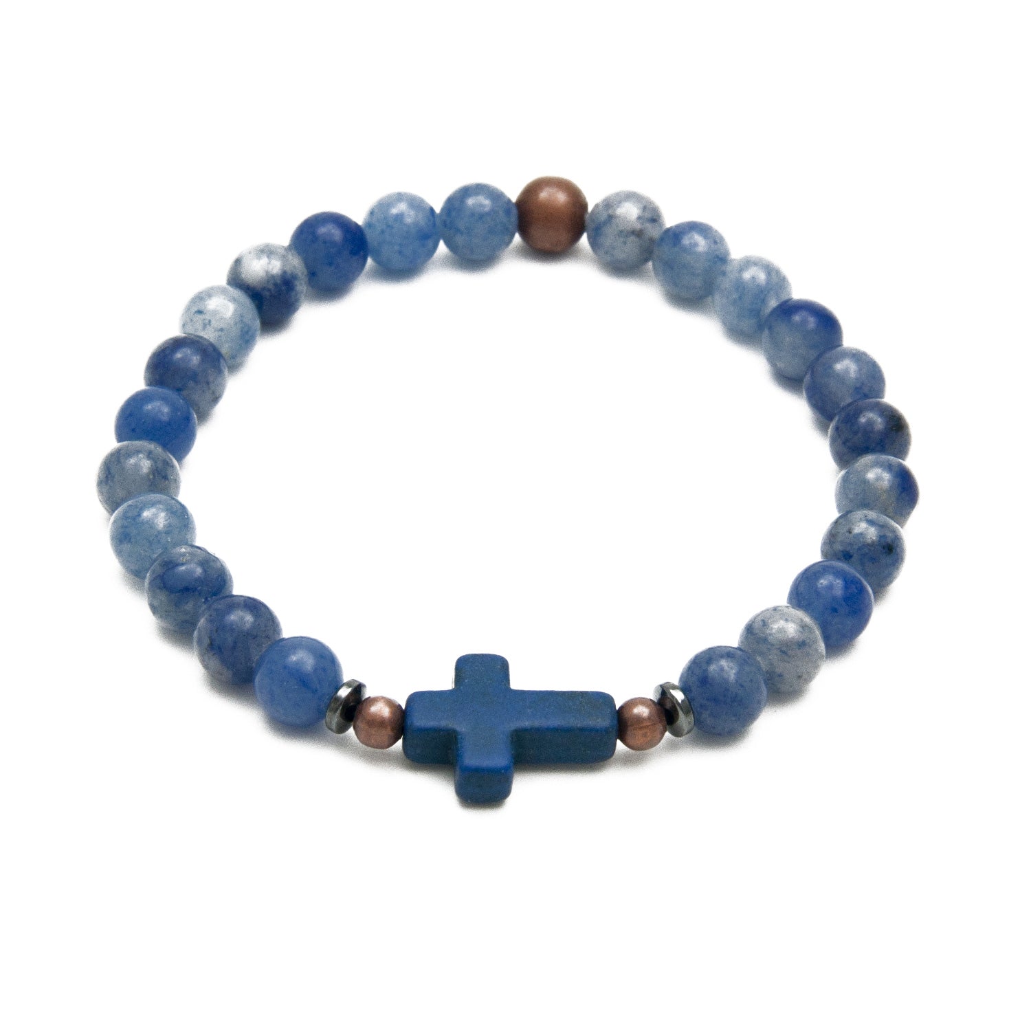 Heavenly Sky Cross Bracelet