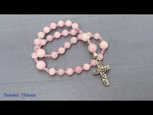 Rose Quartz Prayer Beads